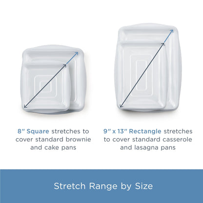 Square 8x8 Stretch Lid